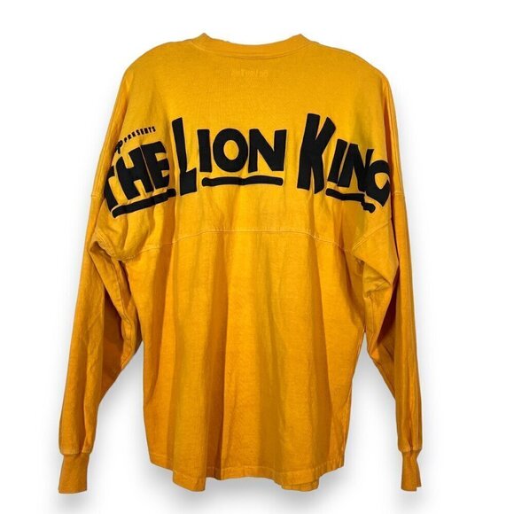 Disney Spirit Jersey Sweatshirt The Lion King Orange XS - Picture 1 of 9